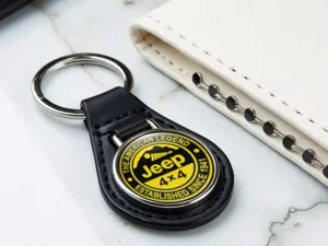 Jeep Porta Anelli In Pelle Sodo Esperto Linea Drift